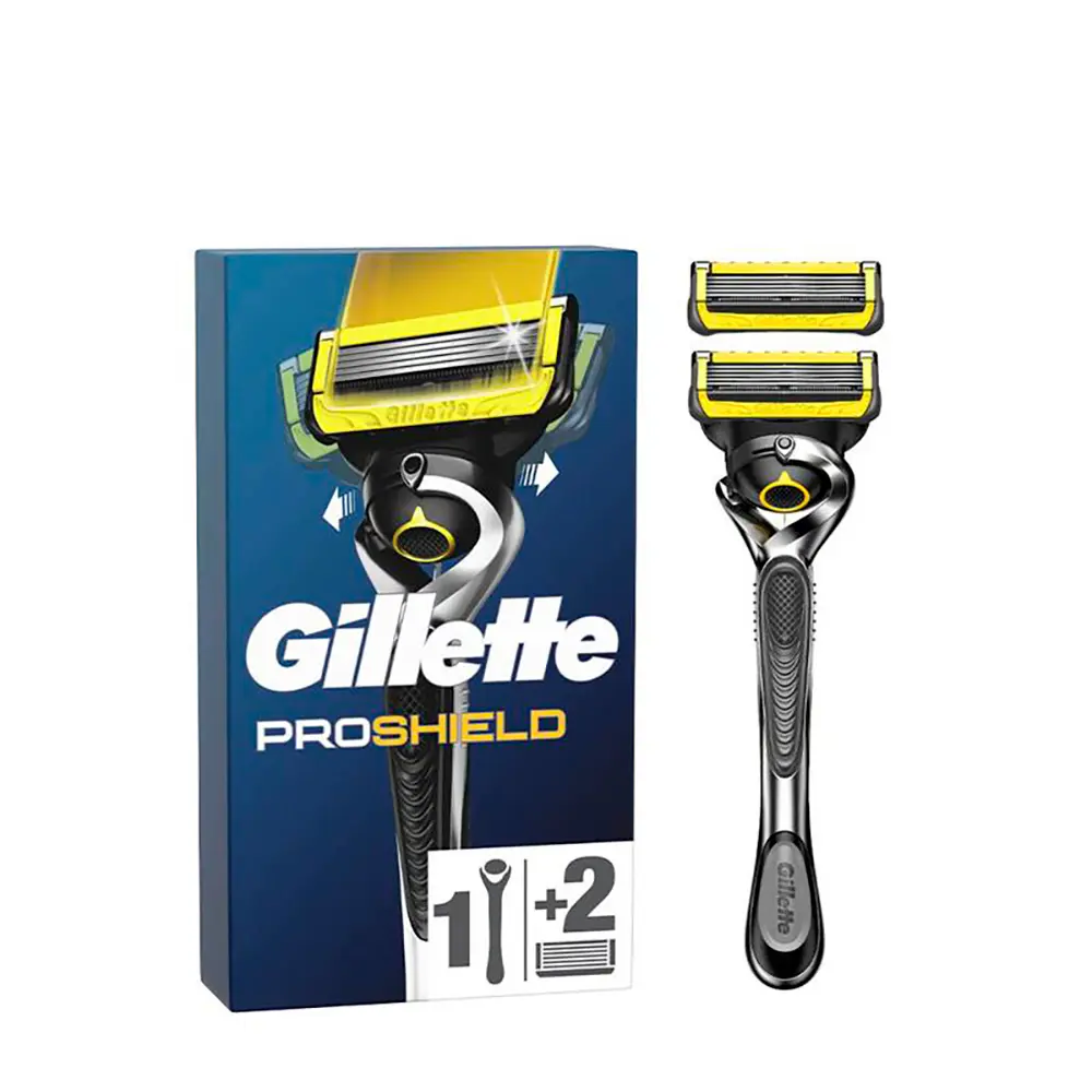 GILLETTE FUSION PROSHIELD razor + 2 refills - Plureals