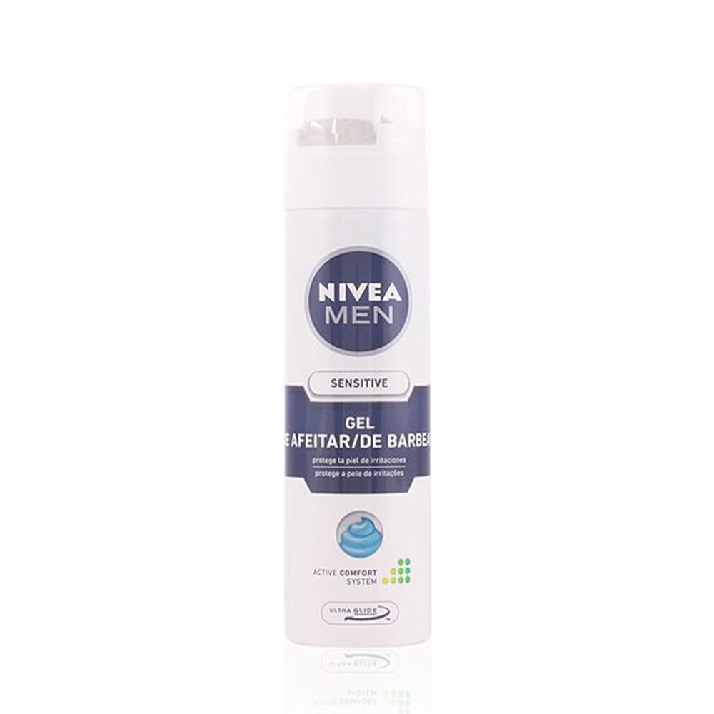 MEN SENSITIVE anti-irritation shaving gel 200 ml - Plureals