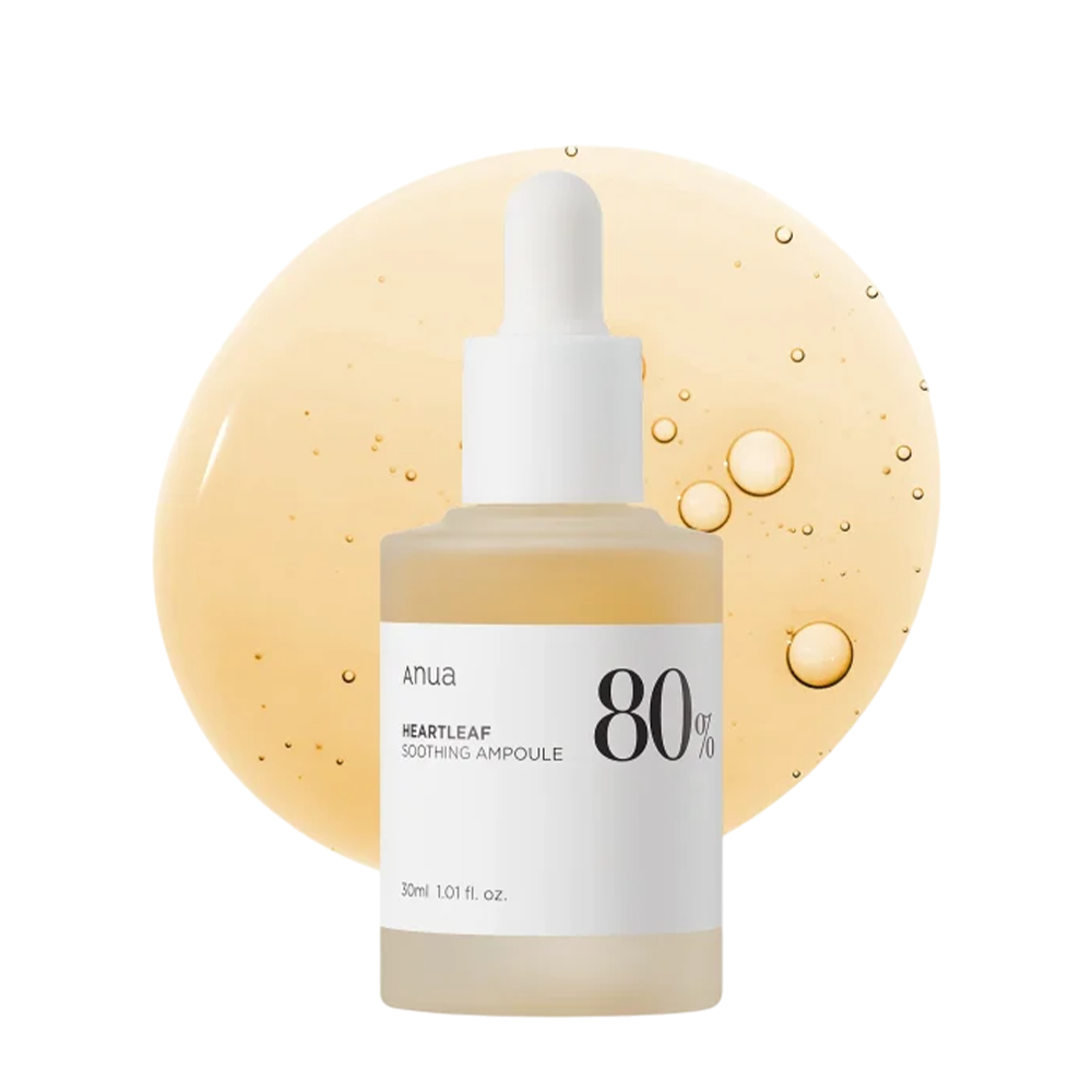 Anua – Heartleaf 80% Soothing Ampoule, 30ml