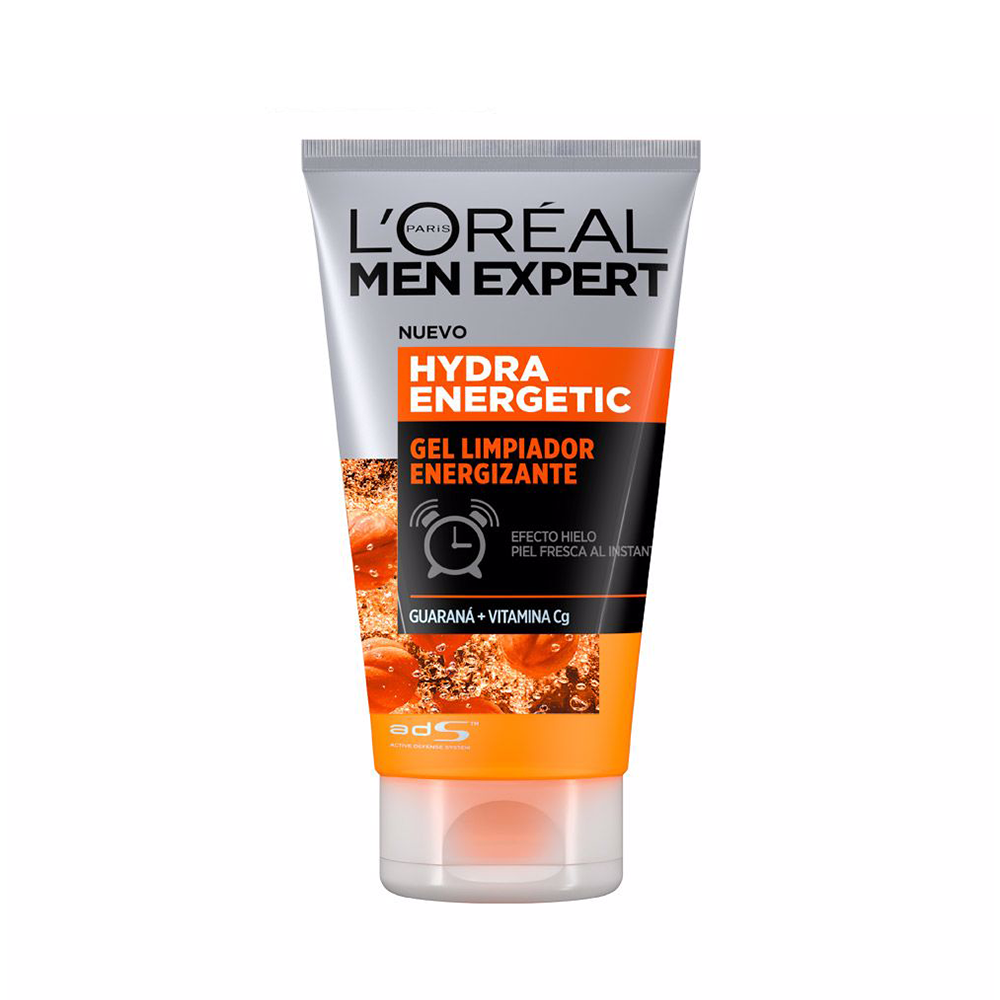 MEN EXPERT hydra energetic gel limpiador 100 ml - Plureals