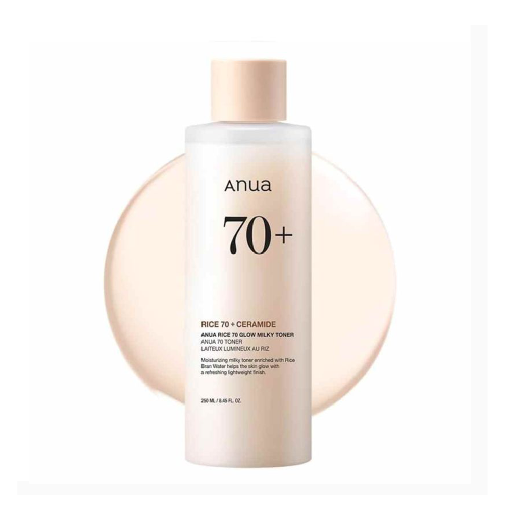 Anua – Rice 70 Glow Milky Toner, 250 ml