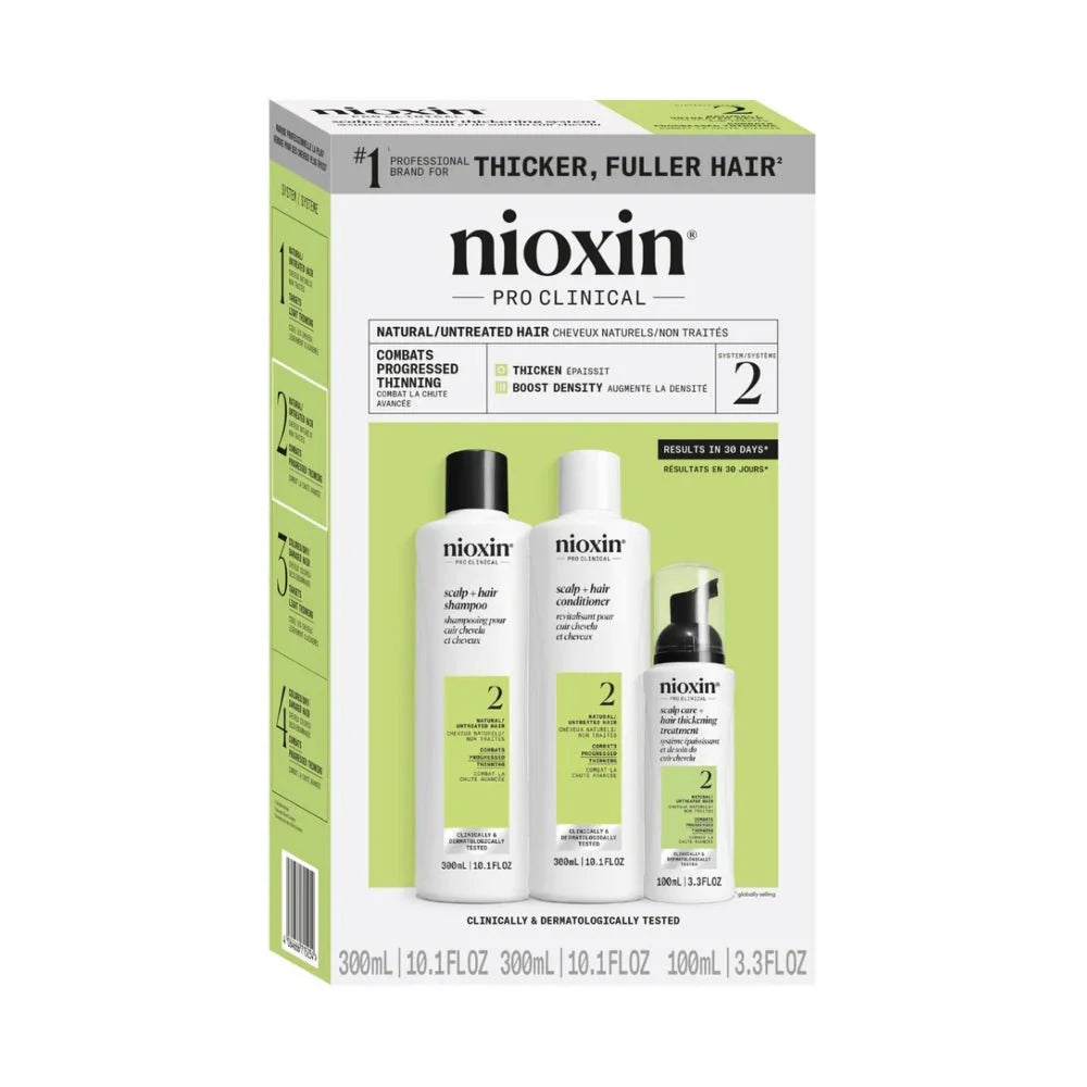 SYSTEM 2 - Kit - Treatment for Natural Hair with Advanced Weakening 3 units
