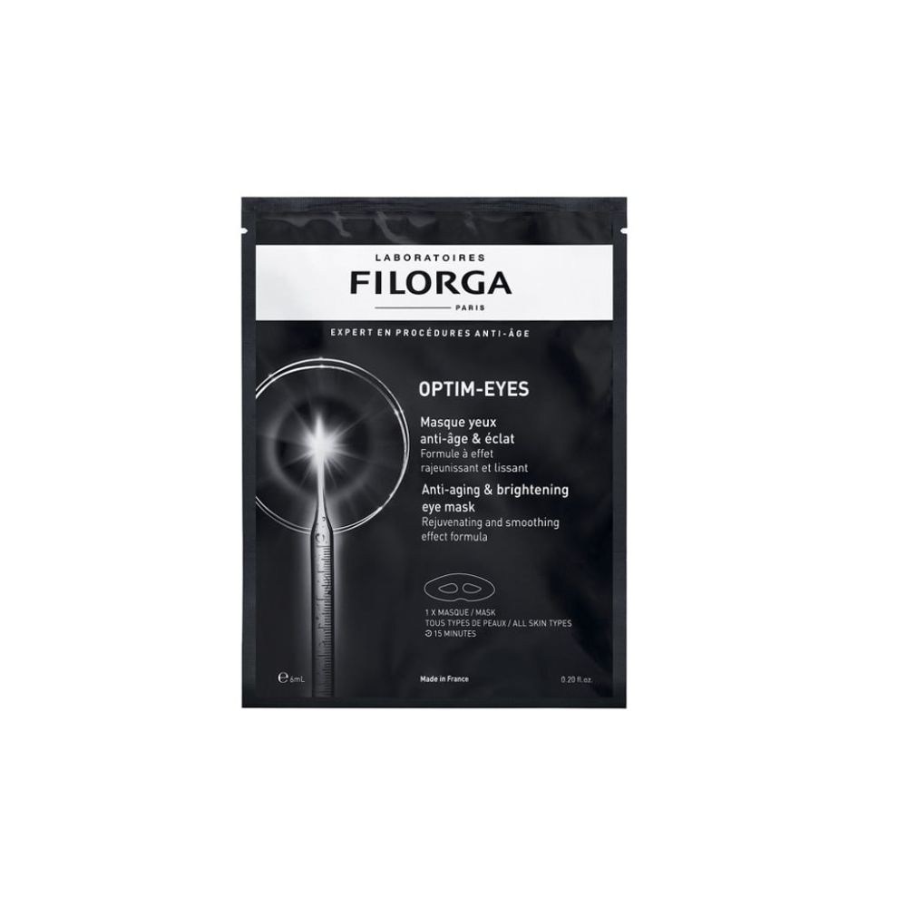 OPTIM-EYES mascarilla antienvejecimiento y iluminadora para los ojos 1 u