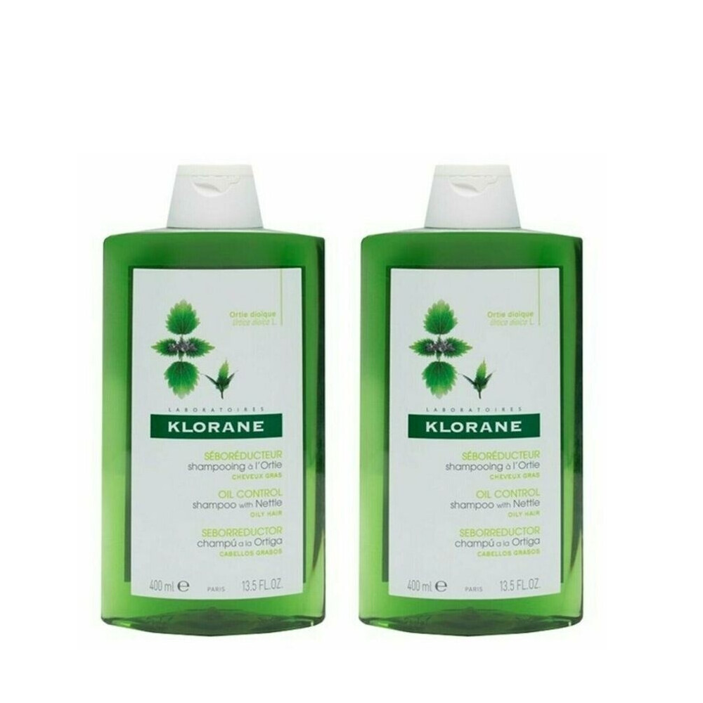 ORGANIC NETTLE SEBORREGULATING SHAMPOO BOX 2 pcs - Plureals