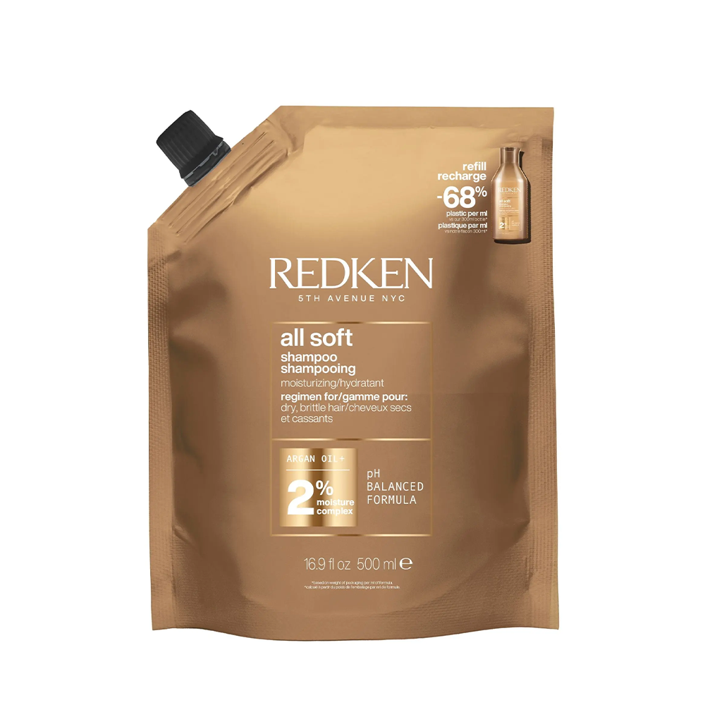 ALL SOFT shampoo refill 500 ml - Plureals