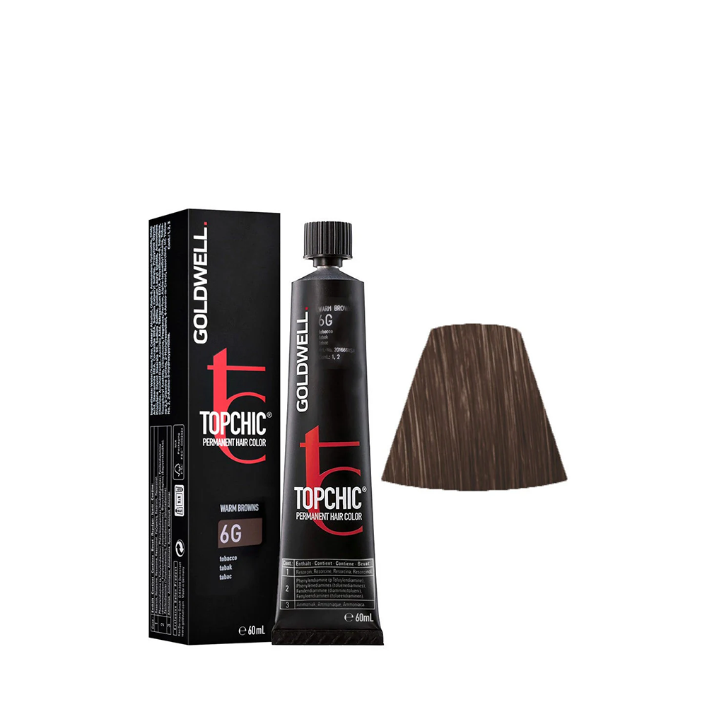 TOPCHIC permanent hair color #6G 60 ml - Woman