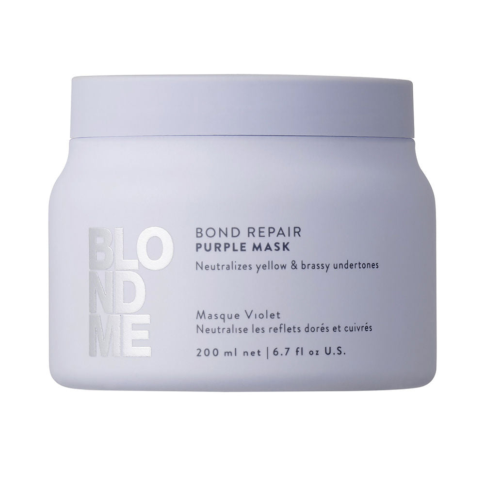 Soin réparateur déjaunissant violet pour blonds