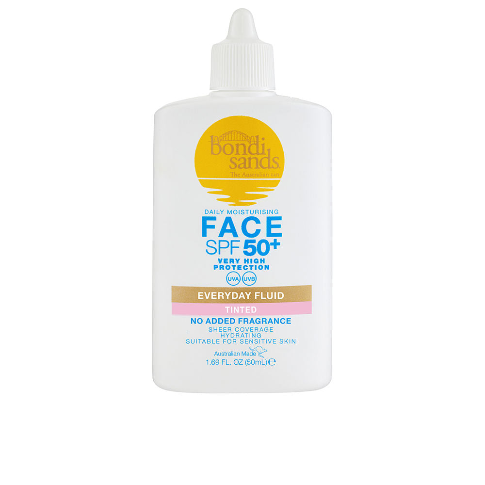 EVERYDAY Fragrance-Free Tinted Facial Fluid SPF 50+ 50 ml - Plureals