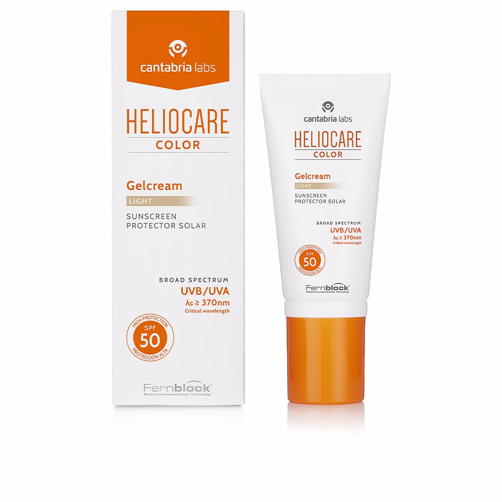 HELIOCARE COLOR sunscreen with cream gel color SPF50 #light 50 ml - Plureals