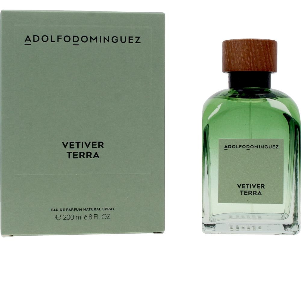 VETIVER TERRA eau de parfum spray 200 ml - Plureals