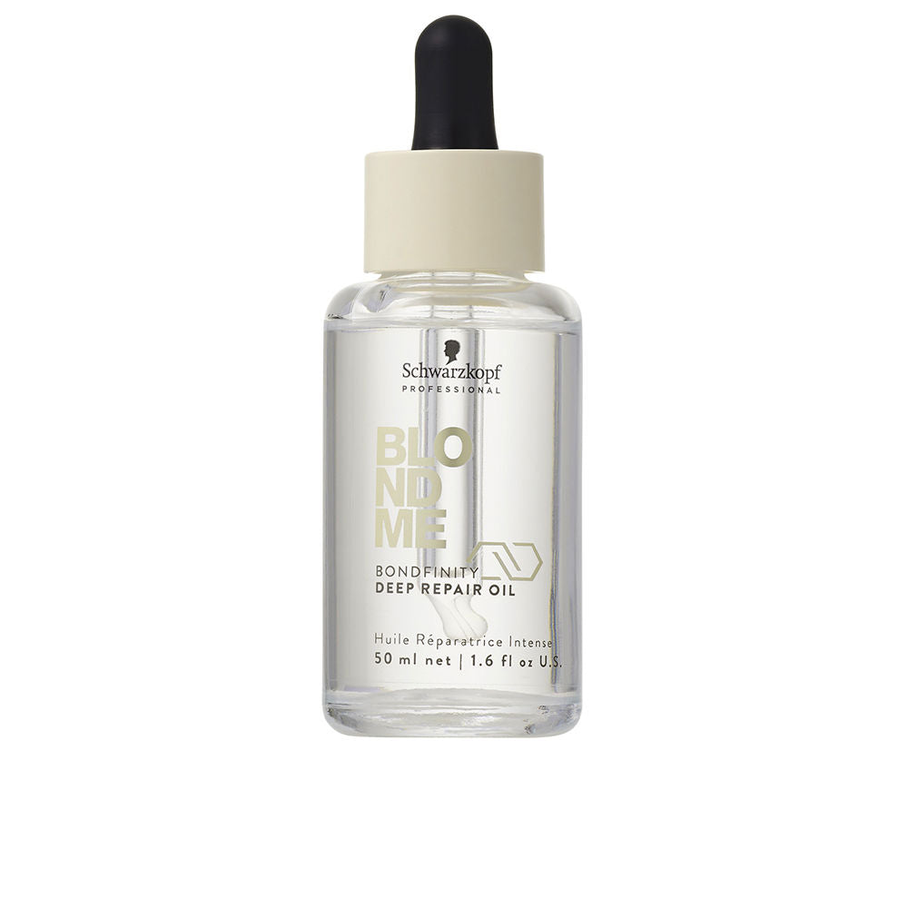 Huile réparatrice pour cheveux blonds