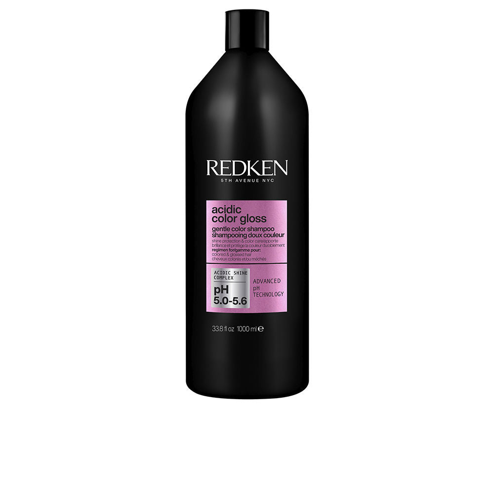 ACIDIC COLOR GLOSS sulfate-free shampoo enhances the shine of your color 1000 ml - Unisex - Plureals