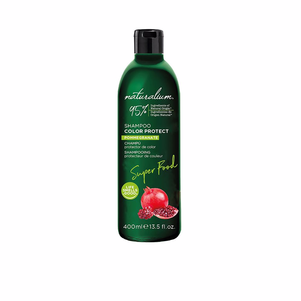 SUPER FOOD pommegranate color protect shampoo 400 ml - Plureals