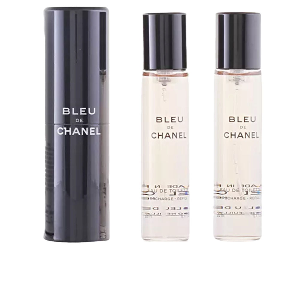 BLEU eau de toilette refillable spray 3 x 20 ml - Plureals