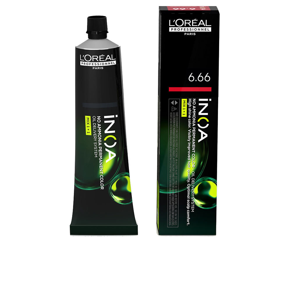 INOA no ammonia permanent color #6.66 60 gr - Unisex