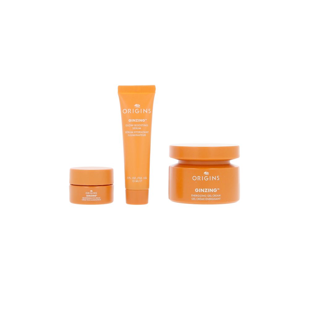 Coffret Gel-Crème Énergisant Caféine & Niacinamide Trio Origins
