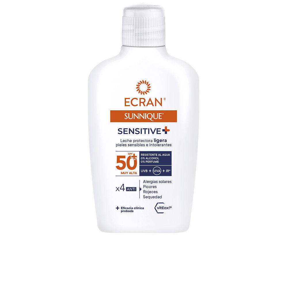ECRAN SUNNIQUE SENSITIVE protective milk SPF 50+ 200 ml - Plureals