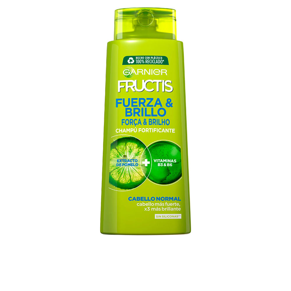 FRUCTIS STRENGTH &amp; SHINE shampoo 690 ml - Plureals