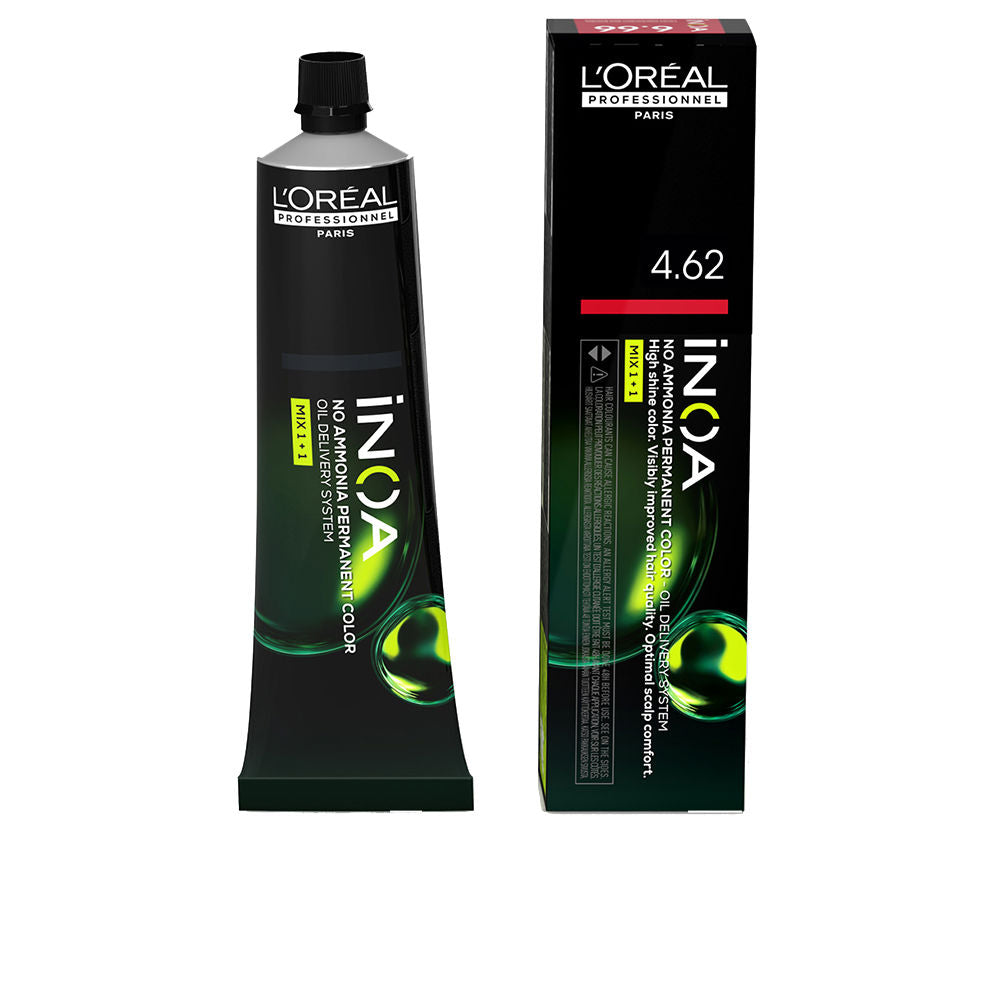 Coloration permanente sans ammoniaque — n°4.62 Châtain rouge irisé