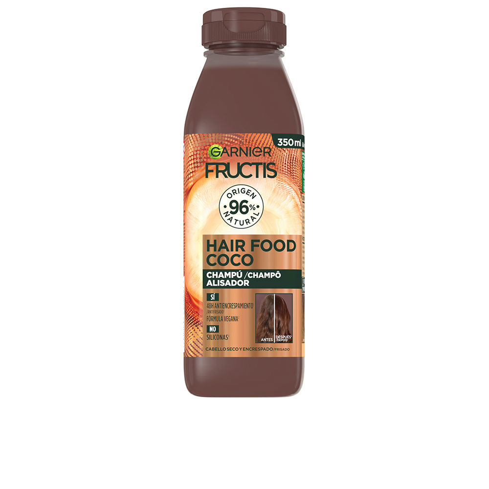 FRUCTIS HAIR FOOD MACADAMIA straightening shampoo 350 ml - Plureals