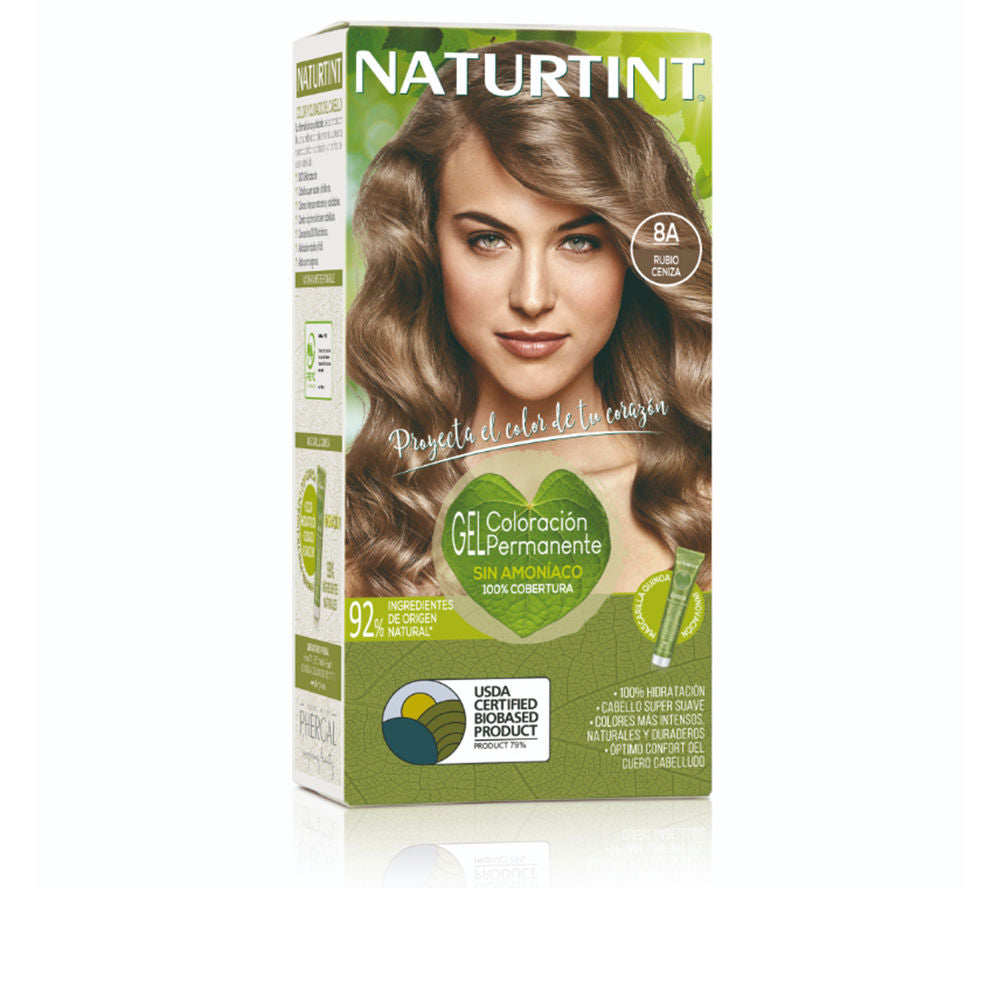NATURTINT ammonia-free dye #8A-Ash Blonde 170 ml - Plureals