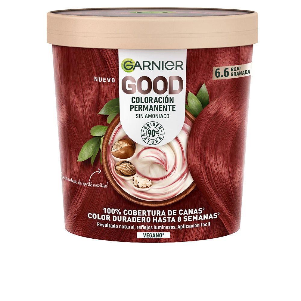 GOOD permanent color #6.6 pomegranate red 217 ml - Plureals