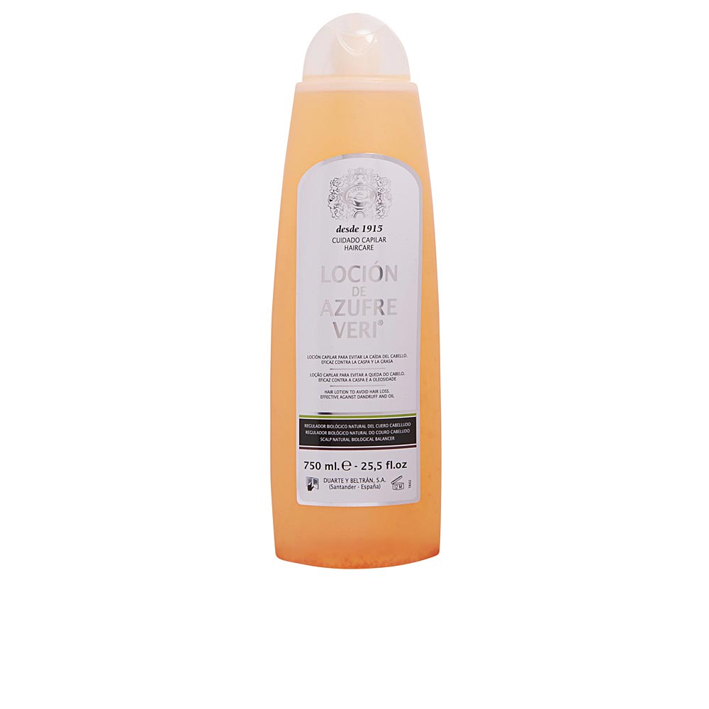 Lotion fortifiante au soufre pour le cuir chevelu