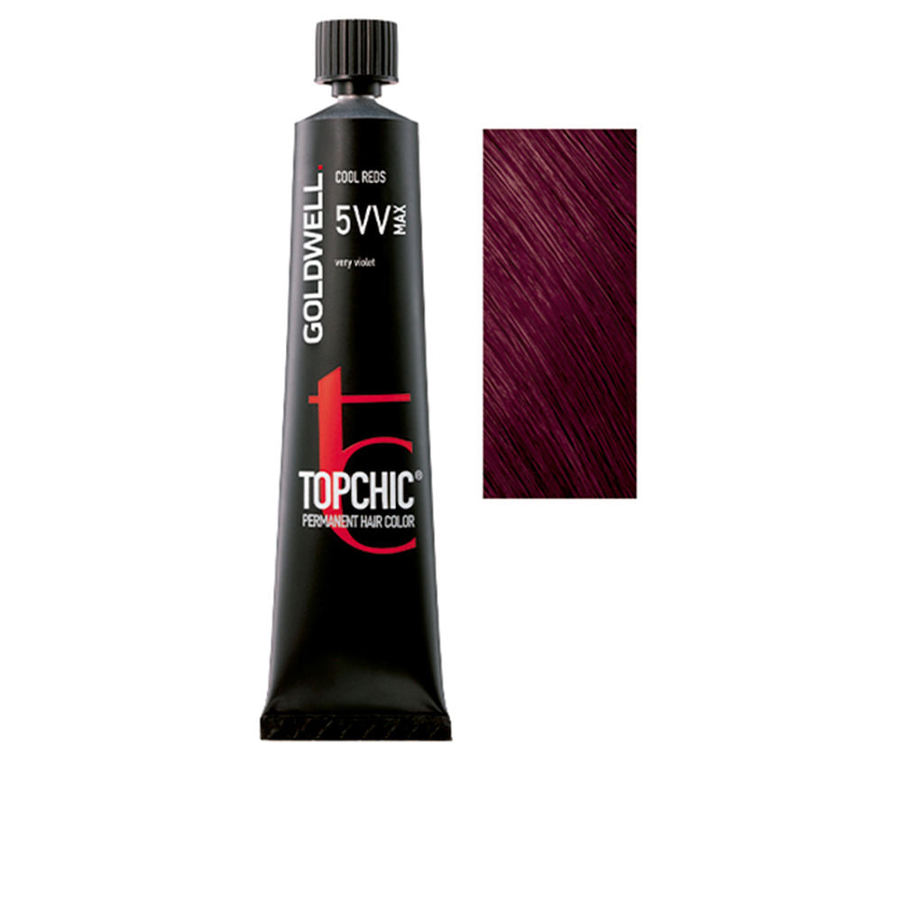 Coloration permanente — 5VV Châtain clair violine intense