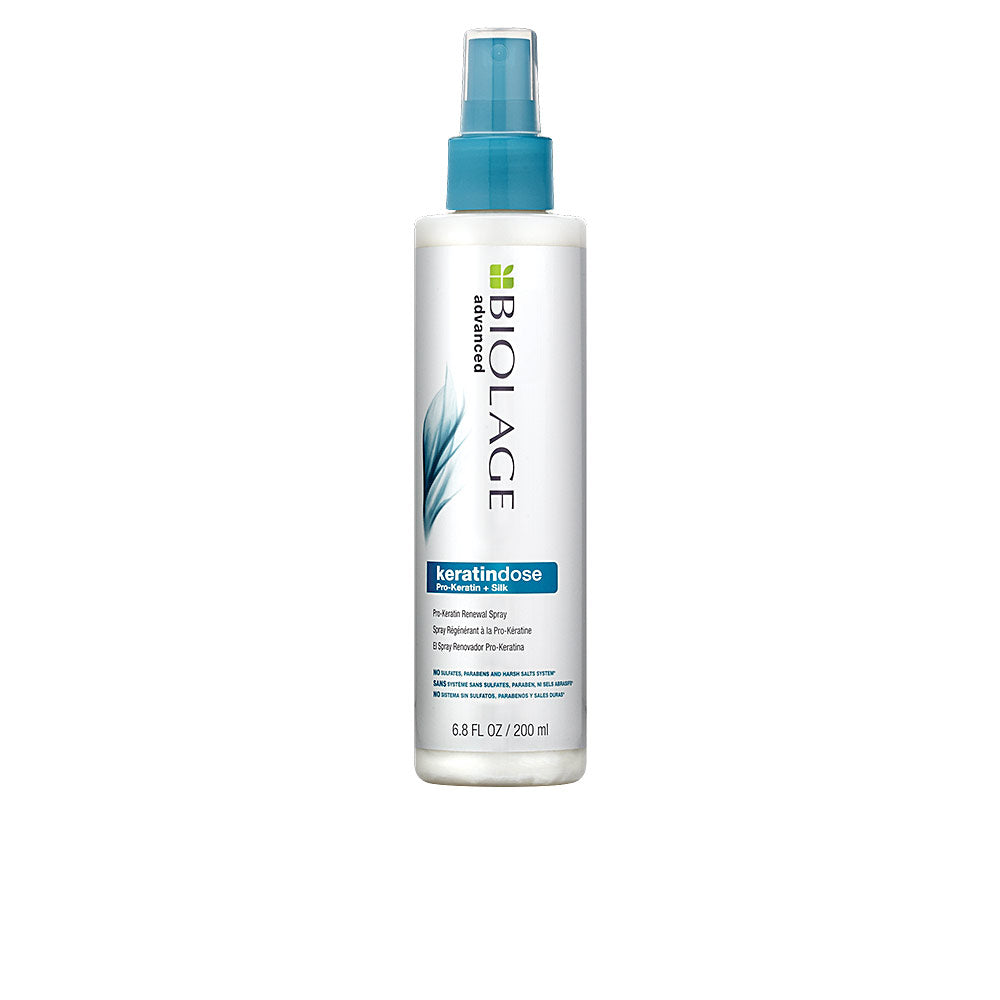 Spray sans rinçage à la kératine