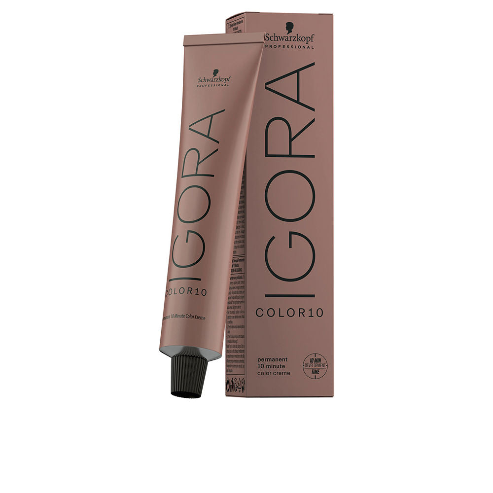 Coloration permanente rapide (10 min) — 7-12 Blond moyen cendré mat/fumé