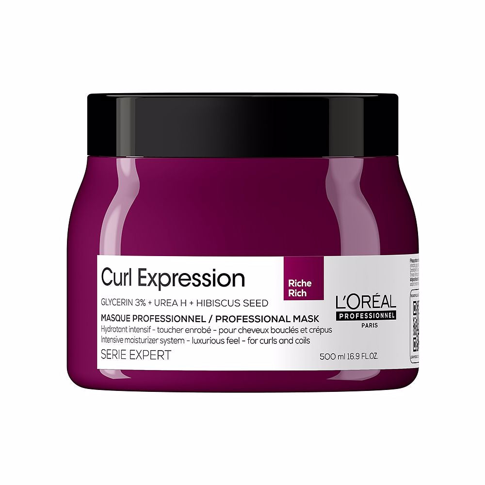 Masque hydratant intense riche pour cheveux bouclés