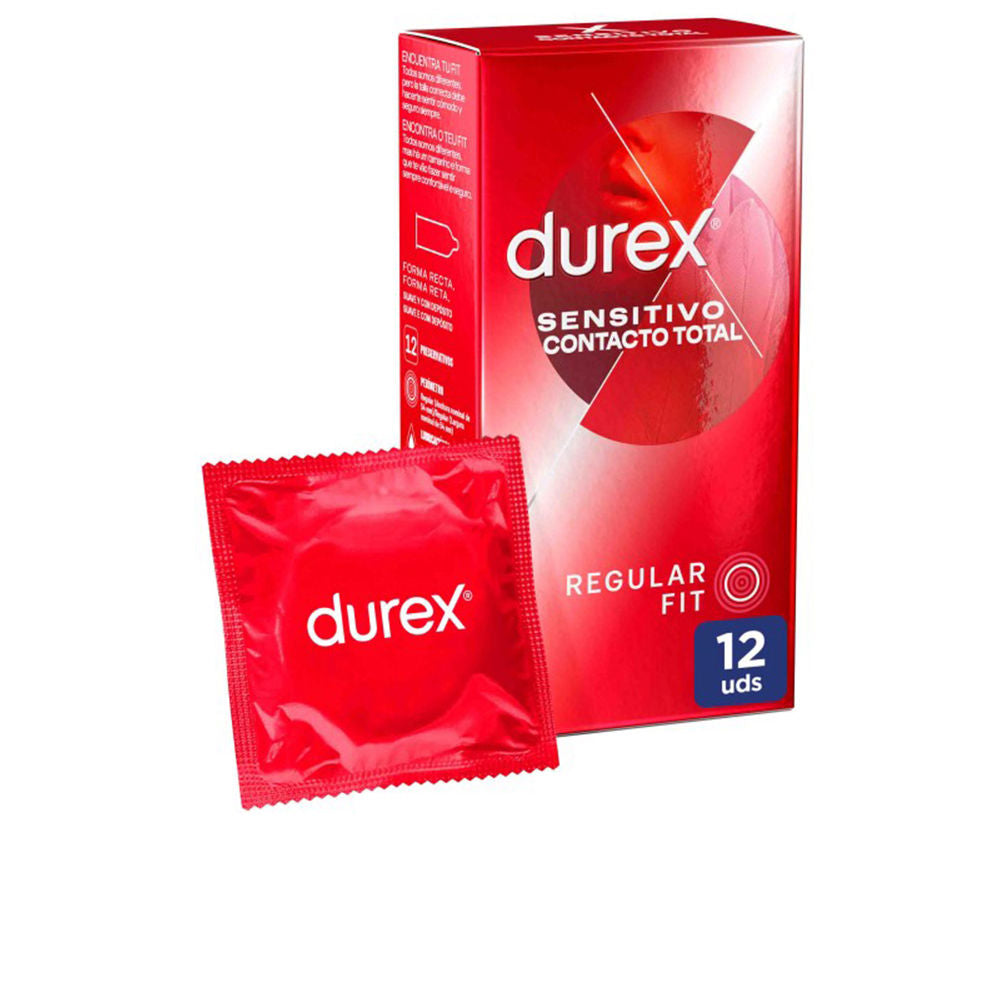 DUREX peaux sensibles TOTAL CONTACT super fine préservatifs