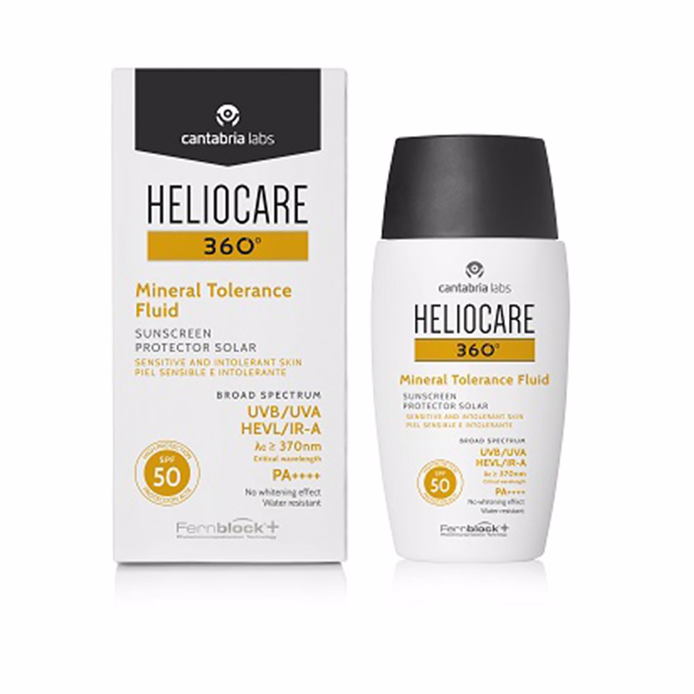 HELIOCARE 360° fluid sunscreen mineral tolerance SPF50 50 ml - Plureals