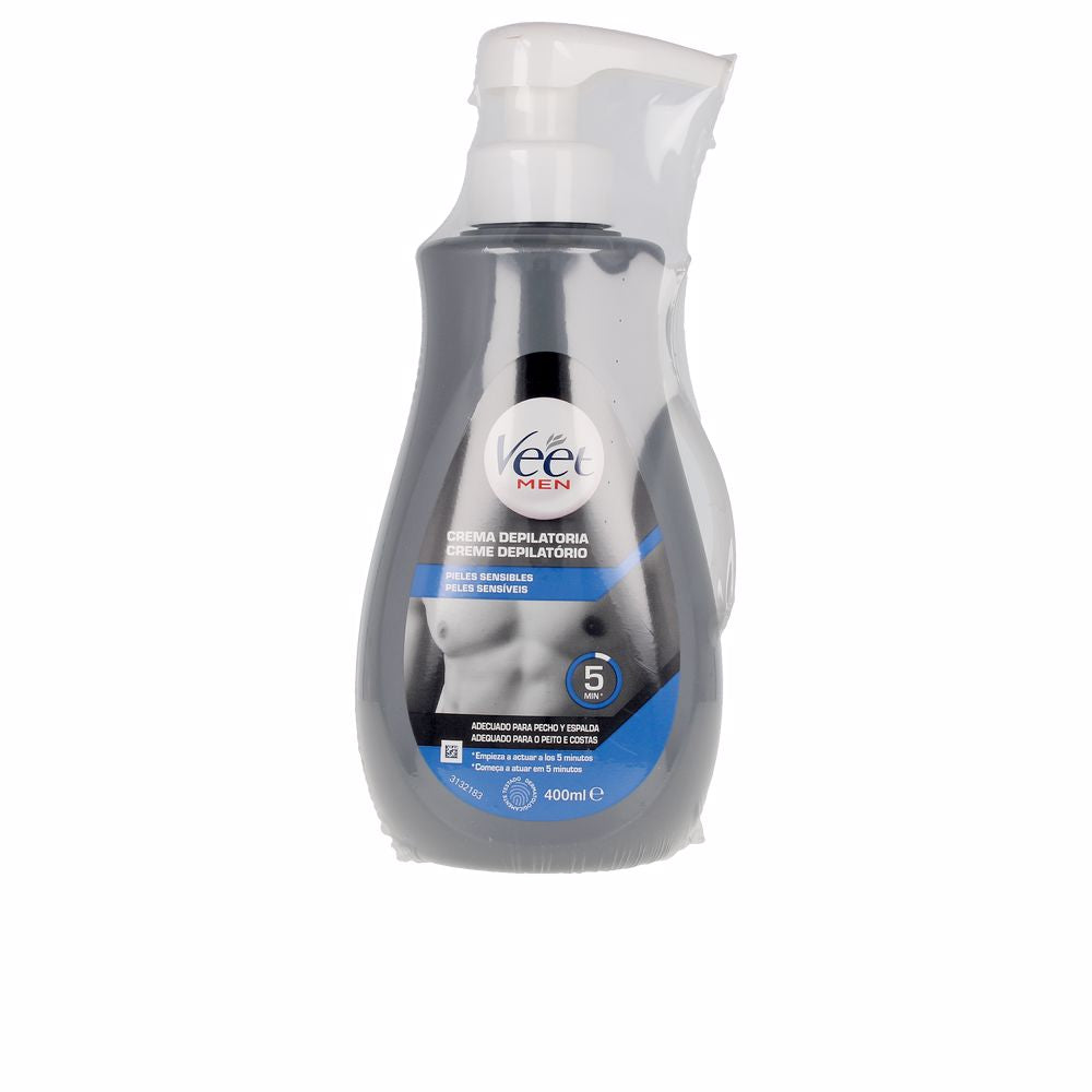 VEET homme épilation gel cream peaux sensibles skin