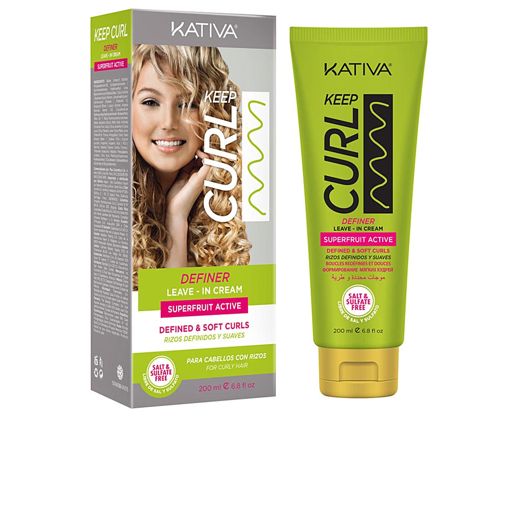 KEEP CURL definer leave-in cream 200 ml - Plureals