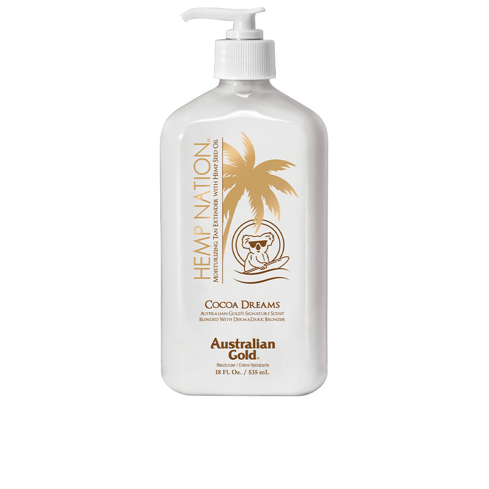 HEMP NATION COCOA moisturizer tan extend 535 ml - Plureals