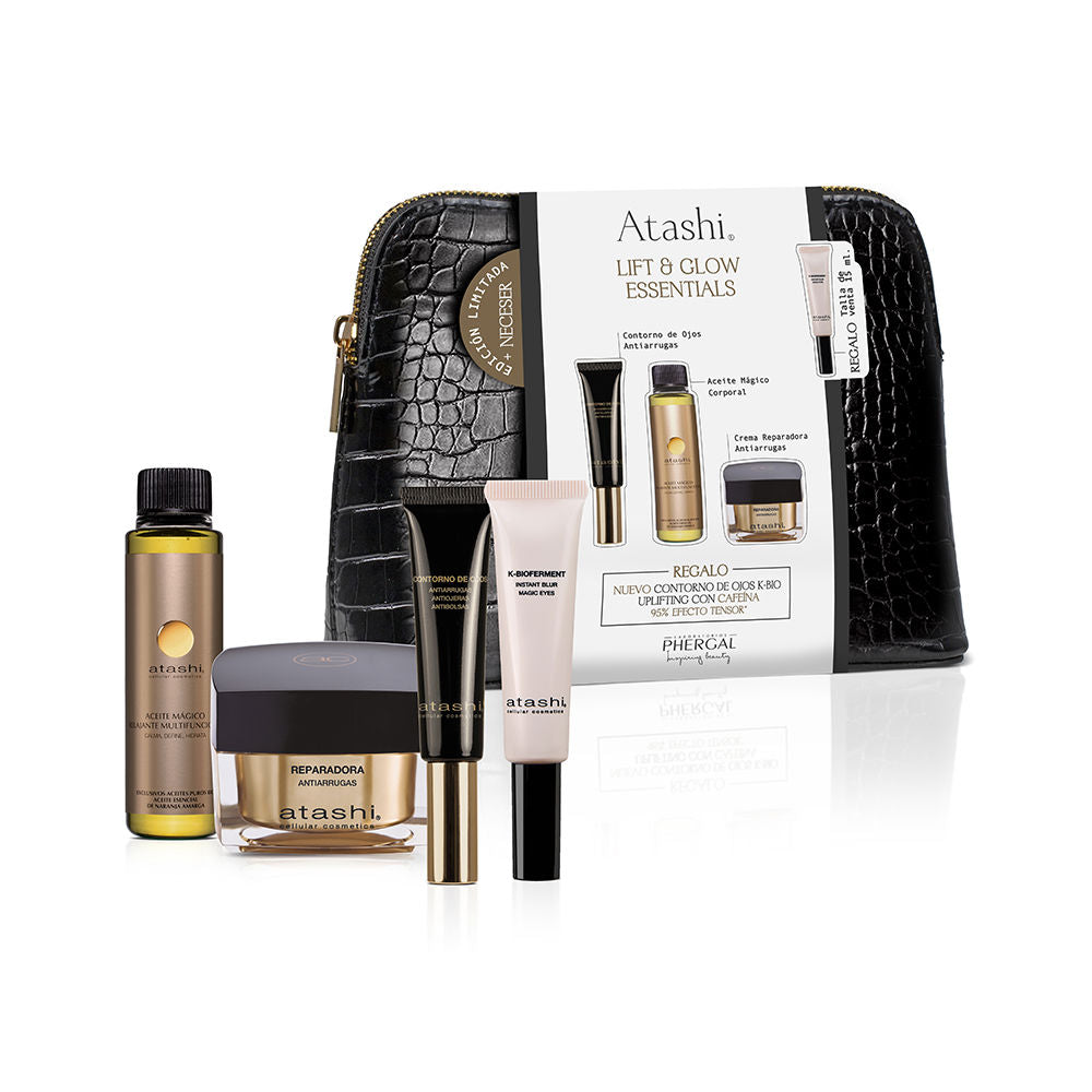 Coffret Rituel Anti-Rides Lift & Glow Essentials 5 pcs Atashi
