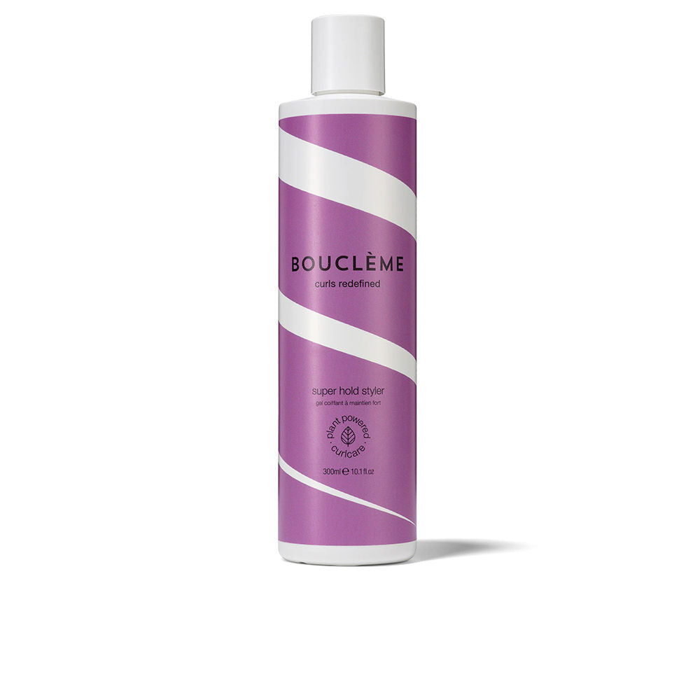 Gel coiffant fixation forte pour cheveux bouclés