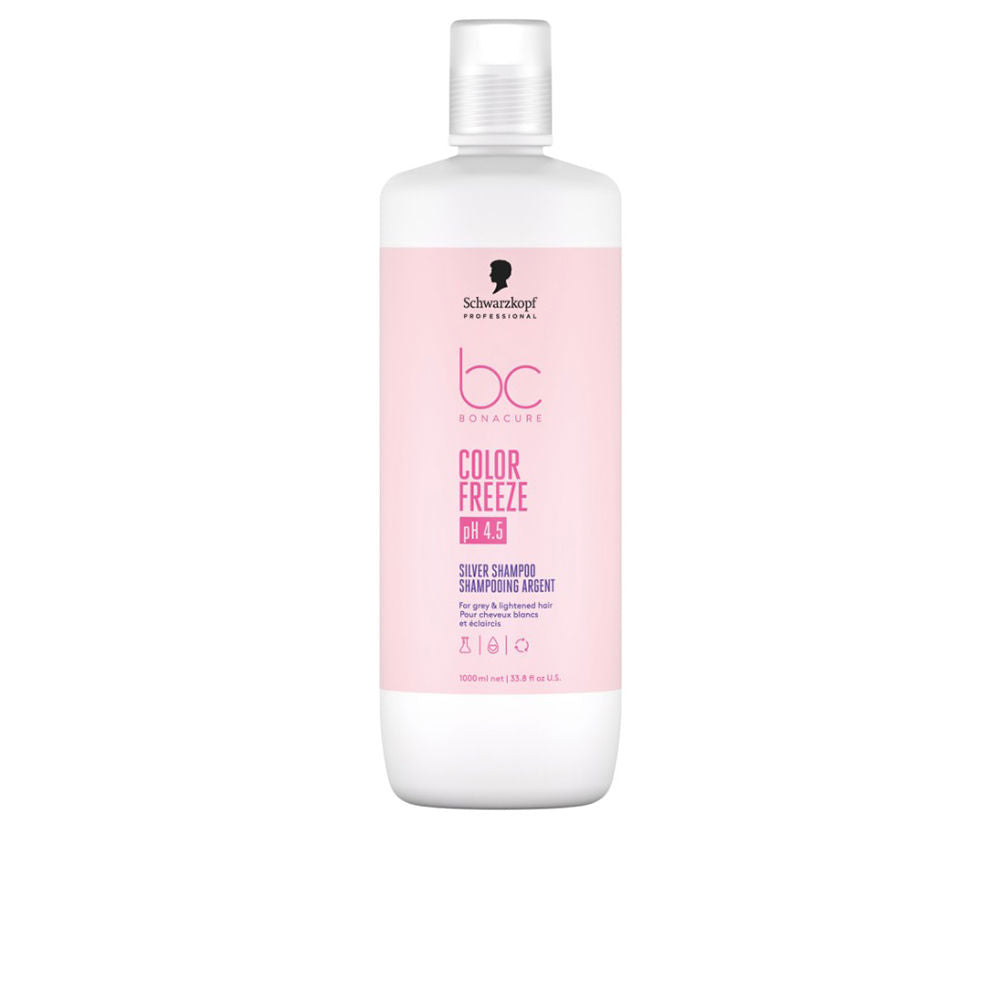 Shampooing déjaunissant violet pour cheveux colorés