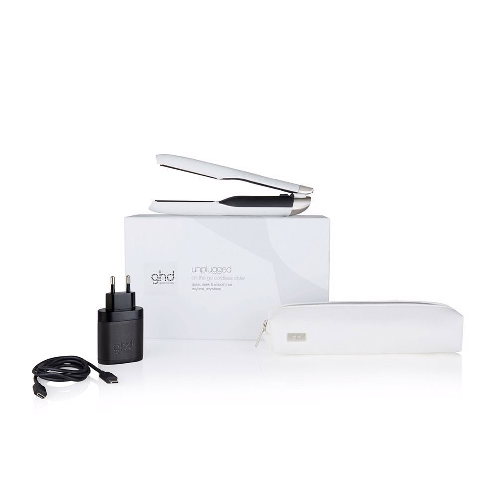 Lisseur sans fil GHD Unplugged (blanc)