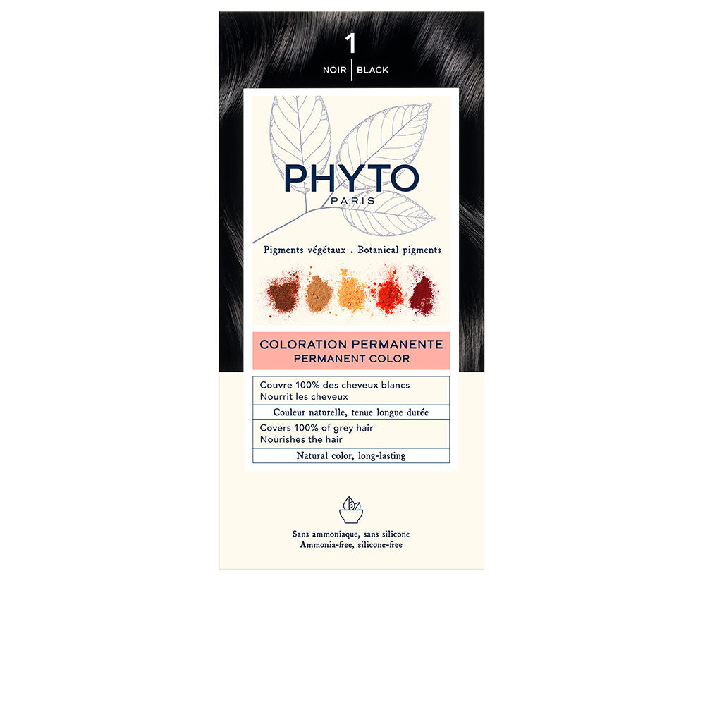Coloration permanente aux pigments végétaux — n°1 Noir