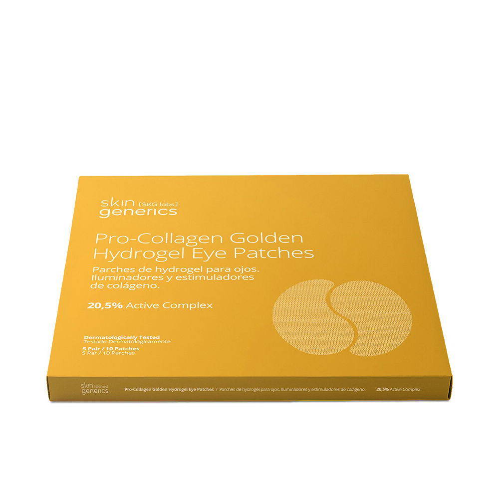 Patchs Hydrogel Yeux Pro-Collagène Doré