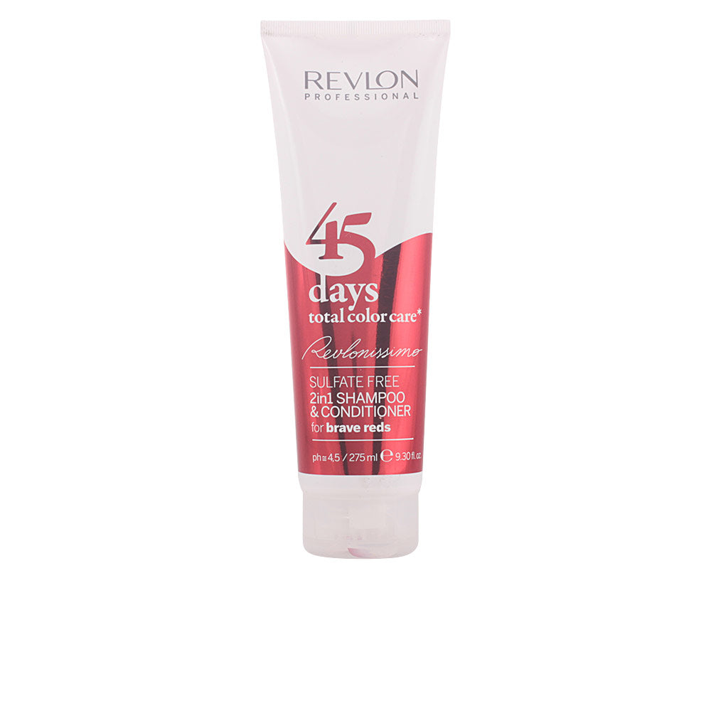 45 DAYS 2in1 shampoo & conditioner for brave reds 275 ml - Plureals