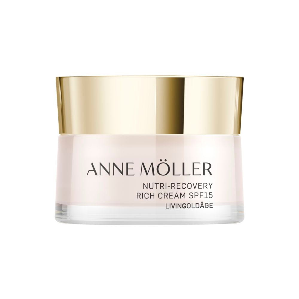 Crème Nutri-Récupératrice Riche SPF15 Livingoldâge Anne Möller