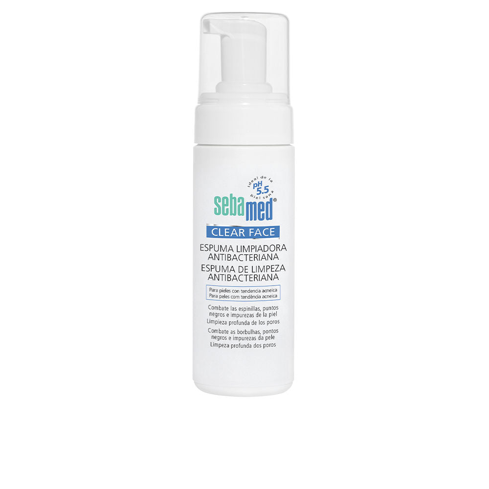 Mousse Antibactérienne Nettoyante Clear Face Sebamed