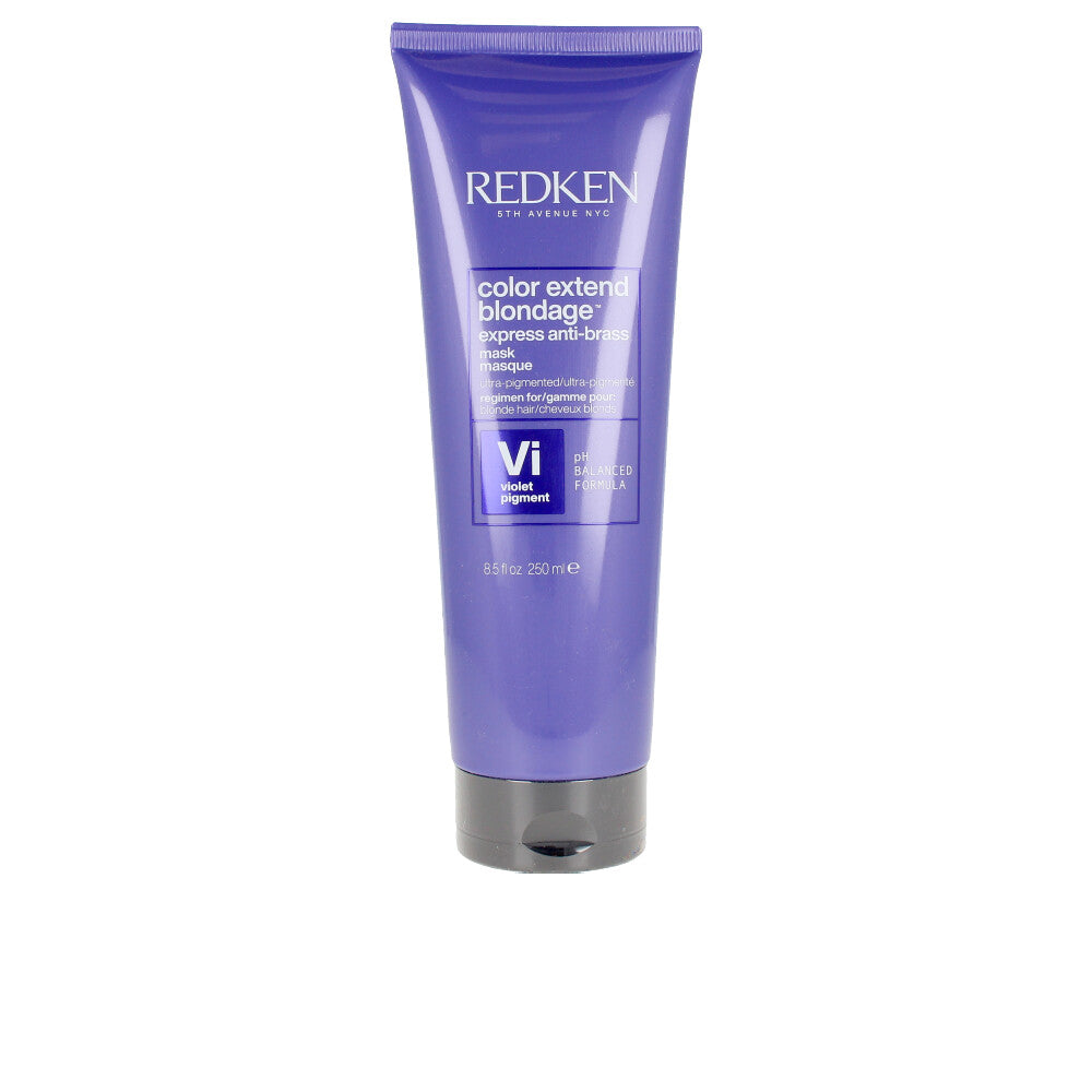 Masque déjaunissant violet express pour blonds