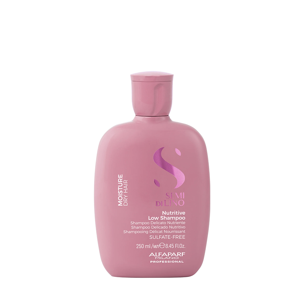 SEMI DI LINO MOISTURE nutritive low shampoo 250 ml - Plureals