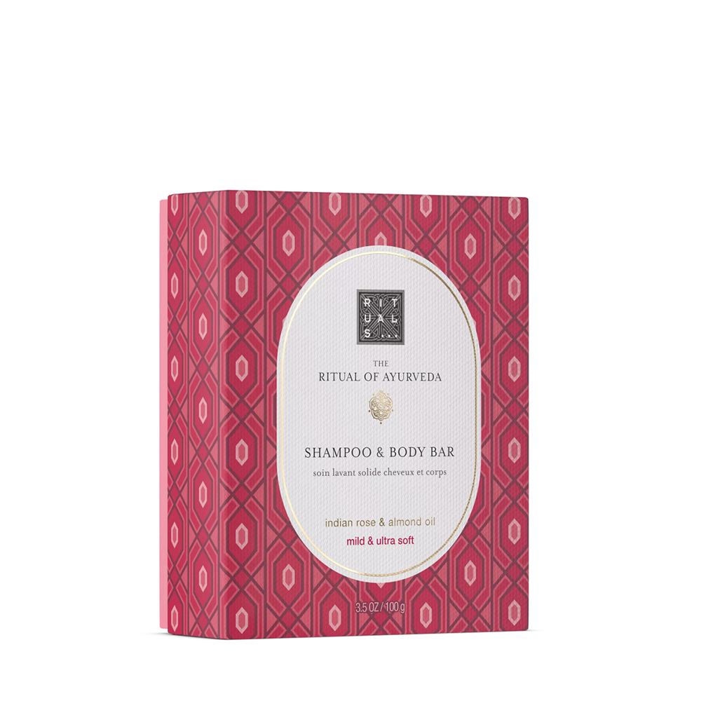 THE RITUAL OF AYURVEDA shampoo &amp; body bar 100 gr - Plureals