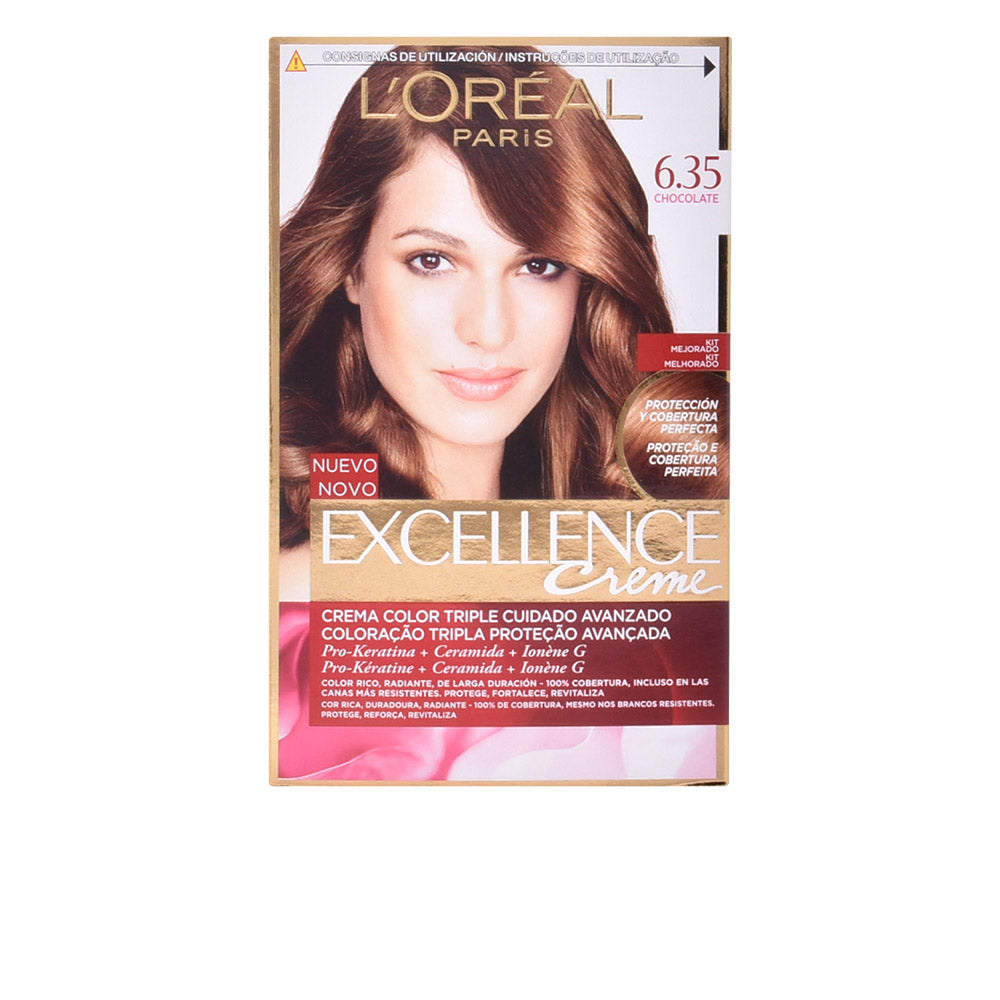 Coloration permanente — n°6.35 Blond foncé doré acajou