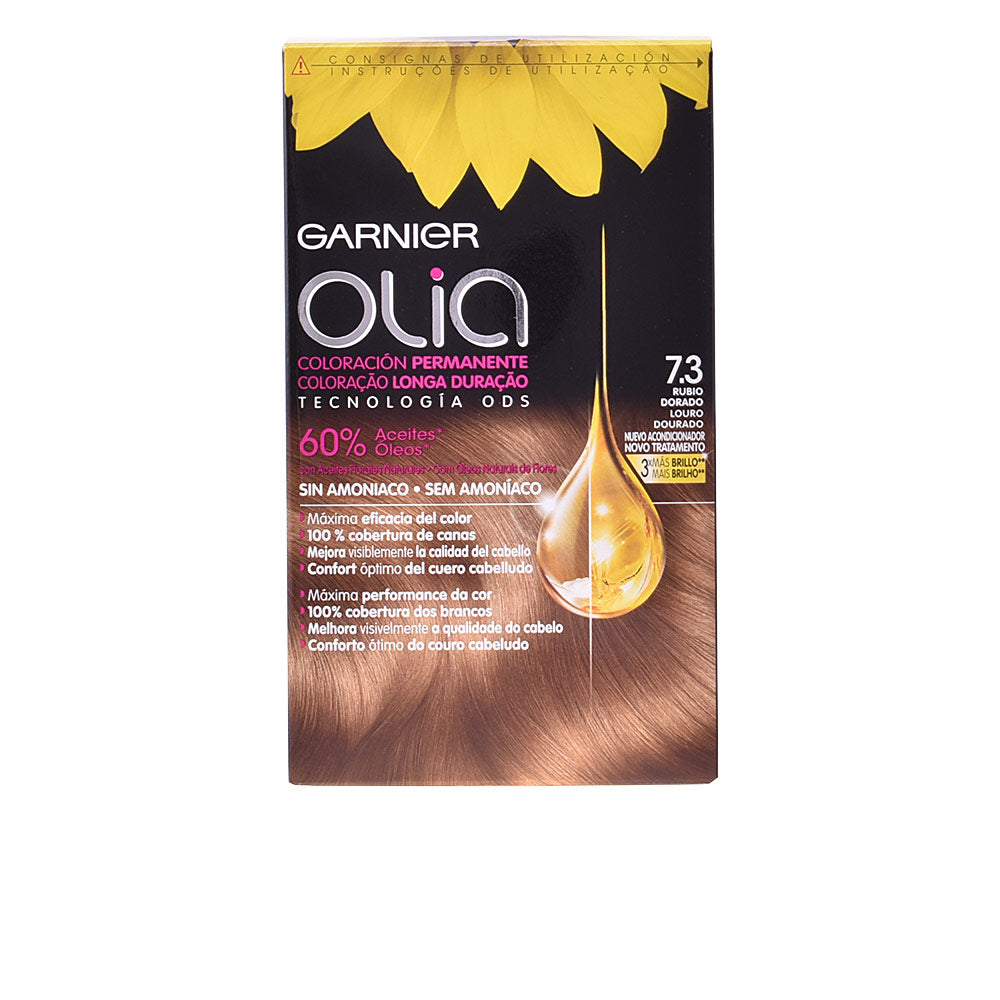 OLIA coloración permanente #7,3-golden dark blonde 1 u - Plureals